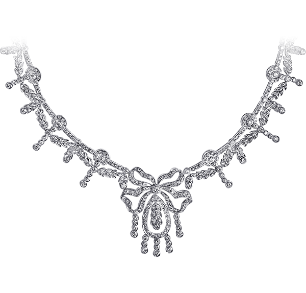 Necklace, Diamonds, 9.18ct. Total