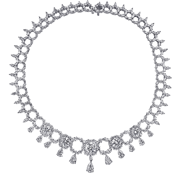 Necklace, Diamonds, 57.77ct. Total