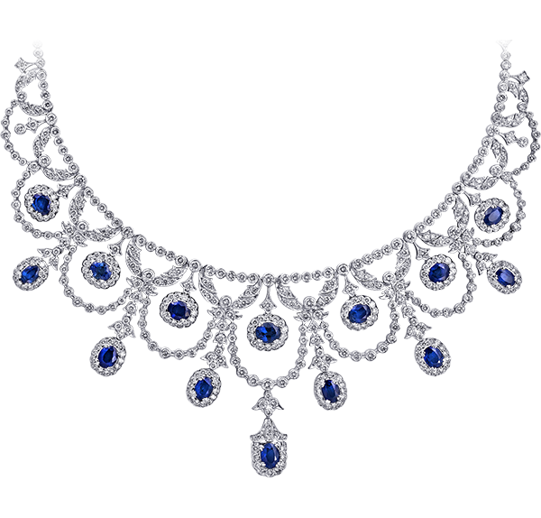 Necklace, Diamonds, 15.33ct. Total