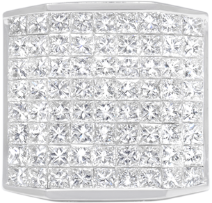 Cufflinks, White Diamonds, 5.50ct. Total