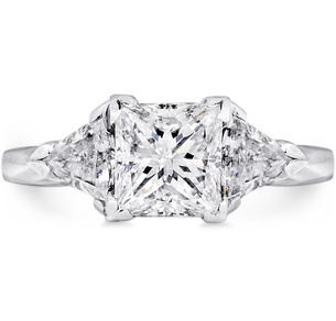 Engagement Ring, Diamonds, 1.60ct. Total