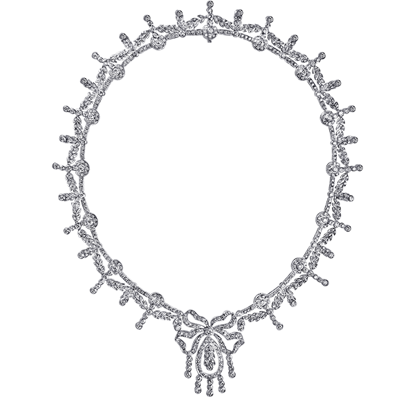 Necklace, Diamonds, 9.18ct. Total