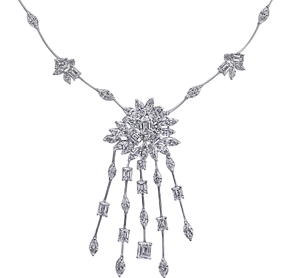 Necklace, Diamonds, 23.93ct. Total