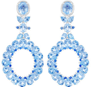 Aquamarine Drop Earrings