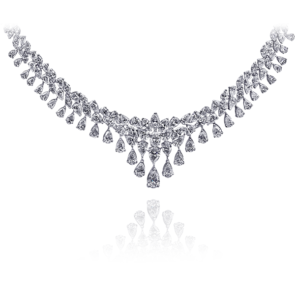 Necklace, Diamonds, 34.16ct. Total