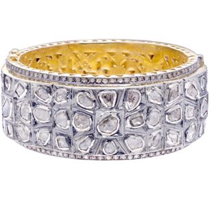 Cuff Bracelet, Diamonds, 10.00ct. Total
