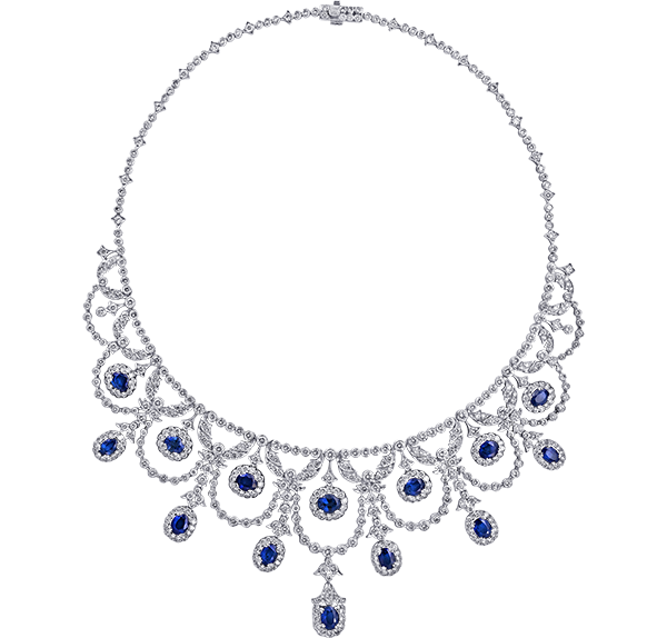 Necklace, Diamonds, 15.33ct. Total