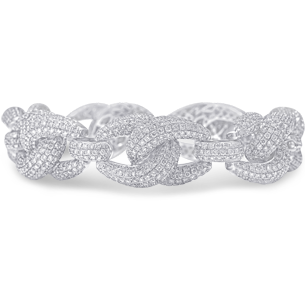 Link Bracelet, Diamonds, 14.30ct. Total