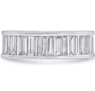 Channel Wedding Band, Diamonds, 6.52ct. Total