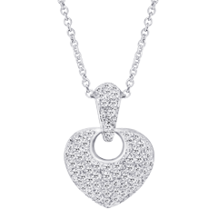 Pendant, Diamonds, 1.27ct. Total