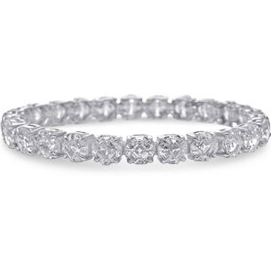 Tennis Bracelet, White Diamonds, 26.50ct. Total