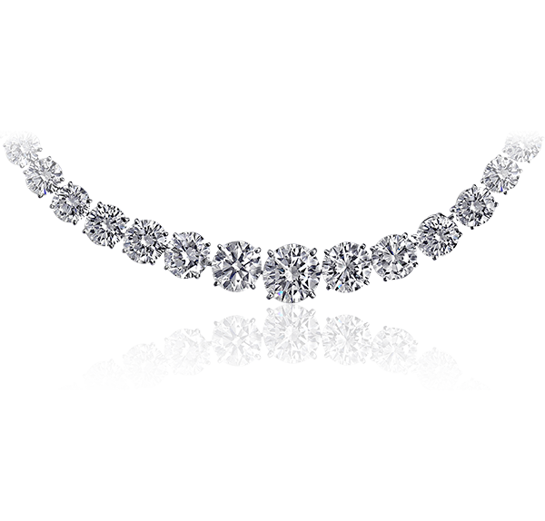 Necklace, Diamonds, 71.50ct. Total