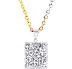 Pendant, Diamonds, 0.56ct. Total