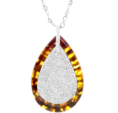 Pendant, Diamonds, 4.67ct. Total