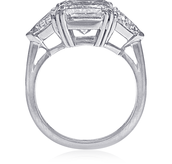 Engagement Ring, White Diamonds, 7.54ct. Total