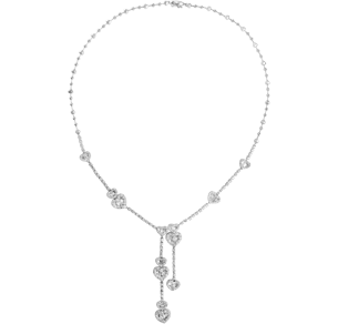 Link Necklace, White Diamonds, 6.00ct. Total