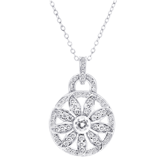 Pendant, Diamonds, 1.12ct. Total