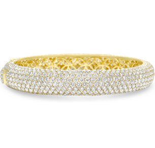 Cuff Bracelet, Diamonds, 22.98ct. Total