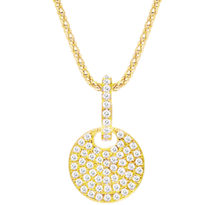 Pendant, Diamonds, 0.25ct. Total