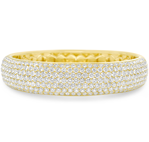 Bangle Bracelet, Diamonds, 11.06ct. Total